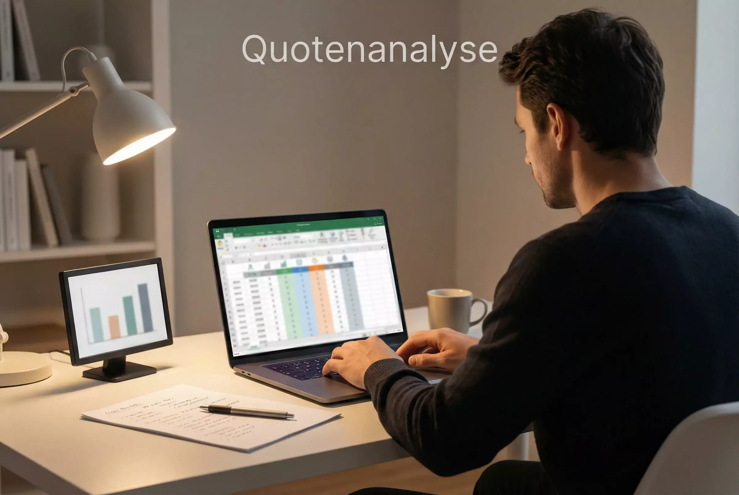 Person analysiert Formel 1 Wettquoten auf einem Laptop-Bildschirm mit Quotentabellen